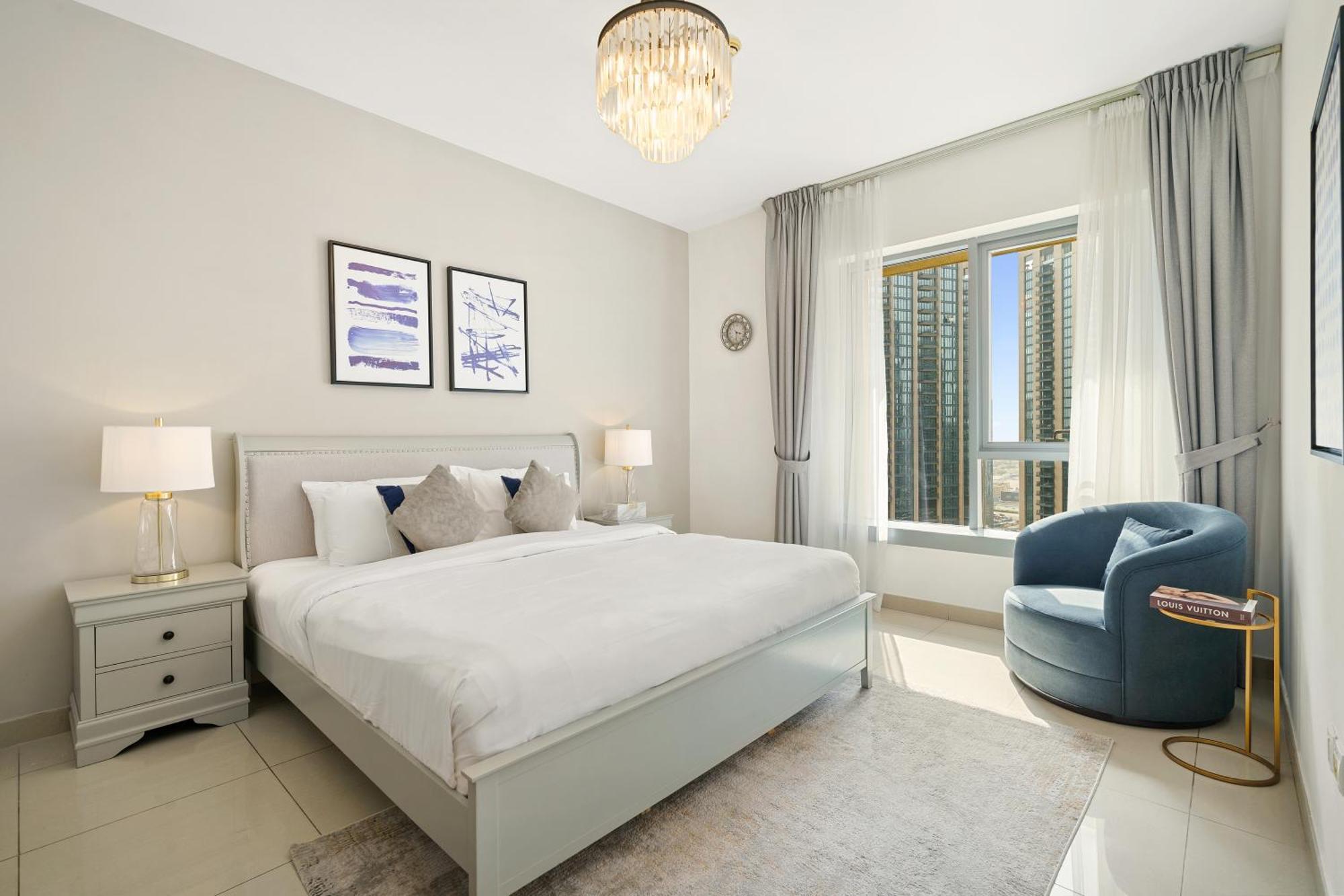 New! Luxury 3Bedroom With Spectacular Burj Views Downtown Дубай Екстер'єр фото