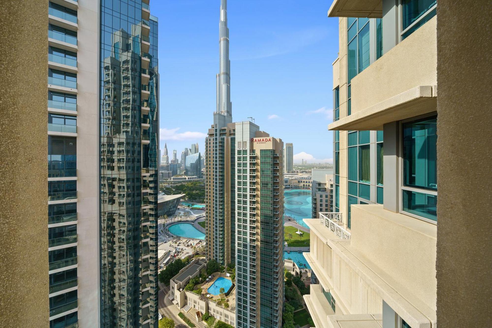 New! Luxury 3Bedroom With Spectacular Burj Views Downtown Дубай Екстер'єр фото